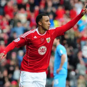 Nicky Maynard Solo Goal Championship Win Print Nicky Maynard Solo Goal Championship Win Print