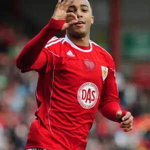 Bristol City v Doncaster Rovers Print - Nicky Maynard Solo Goal Bristol City v Doncaster Rovers Print - Nicky Maynard Solo Goal