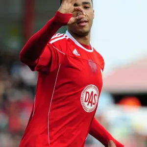Nicky Maynard Solo Goal Print - Bristol City Championship Win Nicky Maynard Solo Goal Print - Bristol City Championship Win