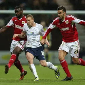 Pack and Osborne Tackle Stuart Beavon: Intense Moment from Preston North End vs. Bristol City (November 2013) Pack and Osborne Tackle Stuart Beavon: Intense Moment from Preston North End vs. Bristol City (November 2013)