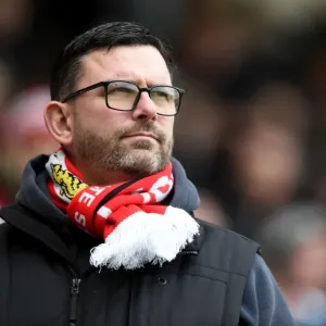 Bristol City Fan at Ashton Gate Print Bristol City Fan at Ashton Gate Print