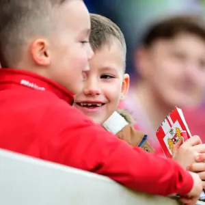 Passionate Bristol City Fans at Ashton Gate during Sky Bet Championship Match Passionate Bristol City Fans at Ashton Gate during Sky Bet Championship Match