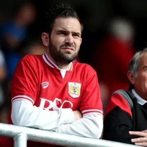 Passionate Bristol City Fans at Ashton Gate Stadium Passionate Bristol City Fans at Ashton Gate Stadium