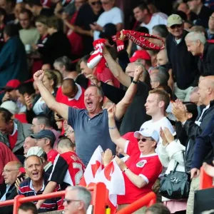 Passionate Bristol City Fans Pack Ashton Gate Stadium for Championship Clash against Cardiff City, 2012 Passionate Bristol City Fans Pack Ashton Gate Stadium for Championship Clash against Cardiff City, 2012
