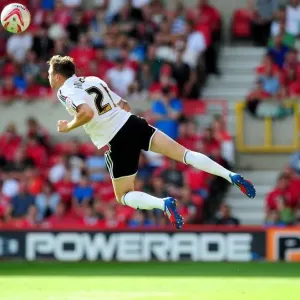 Paul Anderson in Action: Nottingham Forest vs. Bristol City Championship Match (August 2012)
