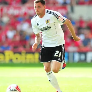 Paul Anderson in Action: Nottingham Forest vs. Bristol City Championship Clash