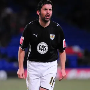 Paul Hartley in Action: Bristol City vs. Crystal Palace, Championship 2010, Selhurst Park Stadium