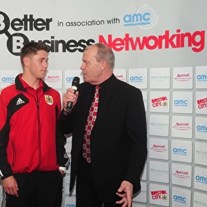 Post-Match Interview: Wes Burns with Paul Cheesley, Ashton Gate, 2013 (Bristol City vs Huddersfield Town)
