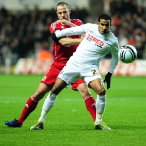 Print of Swansea City vs. Bristol City Football Match (10/11/2010) Print of Swansea City vs. Bristol City Football Match (10/11/2010)