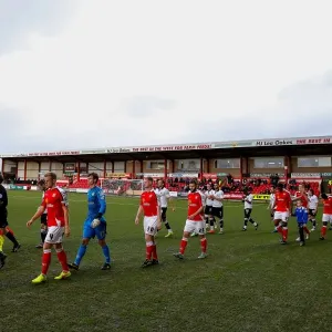 Referee Haines Presides Over Bristol City vs Crewe Alexandra Print