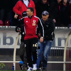 Relief on Derek McInnes's Face: Nottingham Forest vs. Bristol City, 07-04-2012 Relief on Derek McInnes's Face: Nottingham Forest vs. Bristol City, 07-04-2012