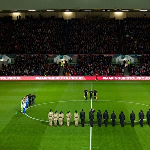 Remembrance Day Tribute: A Minute's Silence at Bristol City vs. Brighton & Hove Albion (November 5, 2016)