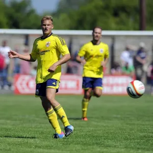 Rhys Jordan of Bristol City in Pre-Season Action vs. Clevedon Town (2013) Rhys Jordan of Bristol City in Pre-Season Action vs. Clevedon Town (2013)
