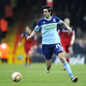 Rhys Williams in Action: Bristol City vs Middlesbrough, 2013 - Npower Championship Football Match Rhys Williams in Action: Bristol City vs Middlesbrough, 2013 - Npower Championship Football Match