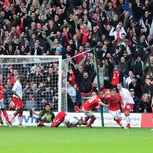 The Rivalry Roars: Nottingham Forest vs. Bristol City - Season 08-09 Football Match