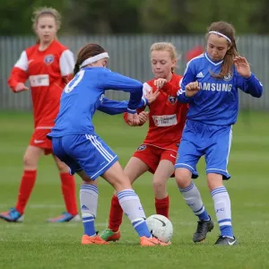 Bristol Academy vs Chelsea Ladies Youth Football Match Print Bristol Academy vs Chelsea Ladies Youth Football Match Print