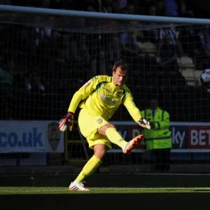 Roy Carroll in Action: Notts County vs. Bristol City, Sky Bet League One (August 2014) Roy Carroll in Action: Notts County vs. Bristol City, Sky Bet League One (August 2014)