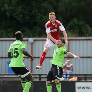 Ryan Taylor vs Jared Hodgkiss: A Clash in Preseason 2013 Football Rivalry - Forest Green Rovers vs Bristol City Ryan Taylor vs Jared Hodgkiss: A Clash in Preseason 2013 Football Rivalry - Forest Green Rovers vs Bristol City