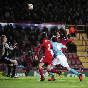 Ryan Taylor's Dramatic Header Hits the Bar for Bristol City against Hull City, 2012 Ryan Taylor's Dramatic Header Hits the Bar for Bristol City against Hull City, 2012