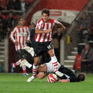 Andy Surman Print - Southampton v Bristol City