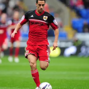 Sam Baldock of Bristol City in Action Against Bolton Wanderers at Reebok Stadium, 2012 Sam Baldock of Bristol City in Action Against Bolton Wanderers at Reebok Stadium, 2012