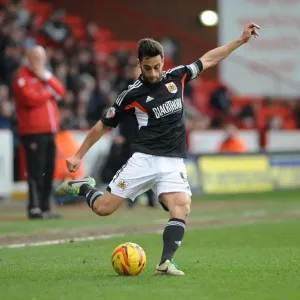 Sam Baldock of Bristol City in Action against Sheffield United at Bramall Lane, 2014 Sam Baldock of Bristol City in Action against Sheffield United at Bramall Lane, 2014
