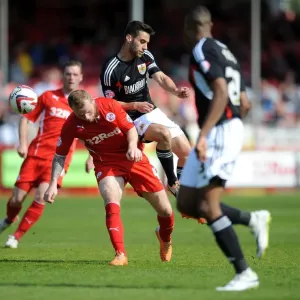Bristol City FC Print - Sam Baldock Determined Performance