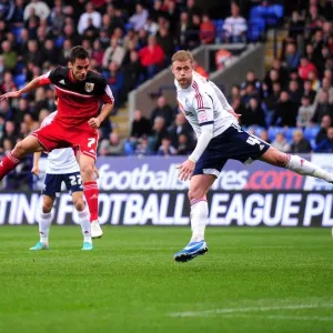 Sam Baldock's Dramatic Header: Bolton Wanderers vs. Bristol City, Championship 2010-11 Sam Baldock's Dramatic Header: Bolton Wanderers vs. Bristol City, Championship 2010-11