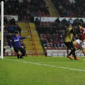 Sam Baldock's Winning Goal: Bristol City Triumphs Over Leyton Orient in Sky Bet League One (November 2013)