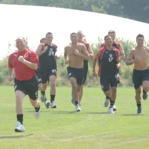 Behind the Scenes: 2006-07 Bristol City FC Training Sessions at the Ground Behind the Scenes: 2006-07 Bristol City FC Training Sessions at the Ground