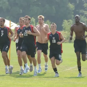 Behind the Scenes: 2006-07 Bristol City Football Club Training Sessions, Bristol City Training Ground Behind the Scenes: 2006-07 Bristol City Football Club Training Sessions, Bristol City Training Ground