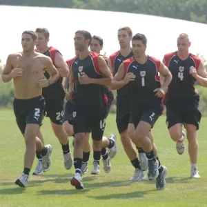 Behind the Scenes: 2006-07 Bristol City Football Club Training Sessions at Their Ground Behind the Scenes: 2006-07 Bristol City Football Club Training Sessions at Their Ground