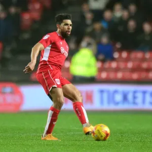 Scott Golbourne in Action: Bristol City vs Fulham, Ashton Gate 2017 Scott Golbourne in Action: Bristol City vs Fulham, Ashton Gate 2017