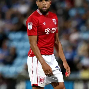 Scott Golbourne in Action Print - Bristol City vs Scunthorpe United