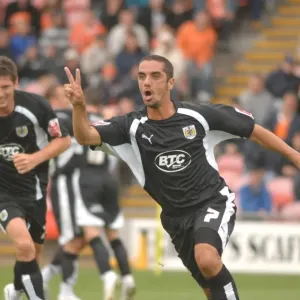Scott Murray im Aktionsfilm: Blackpool gegen Bristol City Scott Murray im Aktionsfilm: Blackpool gegen Bristol City