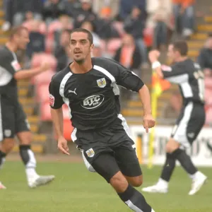 Scott Murray in Action for Bristol City Against Blackpool