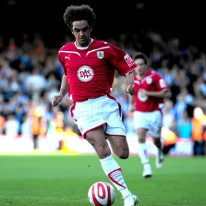 Scott Murray in Action Print - Bristol City vs Sheffield Wednesday