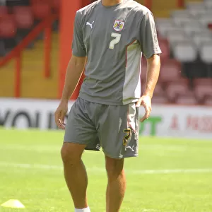 Scott Murray in Training: Bristol City Football Club, 07-08 Season