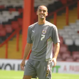 Scott Murray in Training: Bristol City Football Club, 07-08 Season