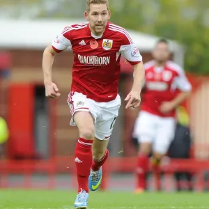 Scott Wagstaff in Action: Bristol City vs Dagenham and Redbridge, FA Cup First Round