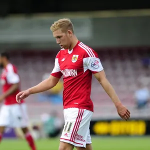 Scott Wagstaff of Bristol City in Action Against Coventry, Sky Bet League One, 2013 Scott Wagstaff of Bristol City in Action Against Coventry, Sky Bet League One, 2013