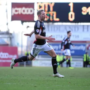 Scott Wagstaff's Thrilling Goal Celebration: A Moment to Remember in Bradford City vs. Bristol City, Sky Bet League One (January 11, 2014) Scott Wagstaff's Thrilling Goal Celebration: A Moment to Remember in Bradford City vs. Bristol City, Sky Bet League One (January 11, 2014)