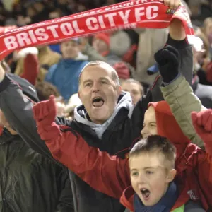 Bristol City FC Print: A Collection of Fans Bristol City FC Print: A Collection of Fans
