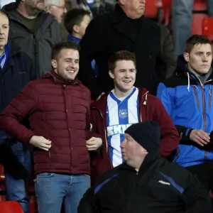 Sea of Seagulls: Brighton Fans Overwhelm Ashton Gate Sea of Seagulls: Brighton Fans Overwhelm Ashton Gate