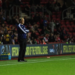 Sean O'Driscoll Guides Bristol City at Southampton's St Marys Stadium - Capital One Cup Match