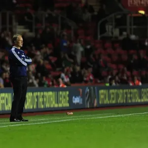 Sean O'Driscoll Guides Bristol City at Southampton's St Marys Stadium - Capital One Cup Match