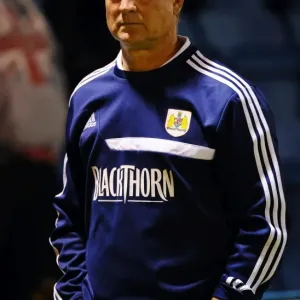 Sean O' Driscoll Leads Bristol City in Capital One Cup Battle Print