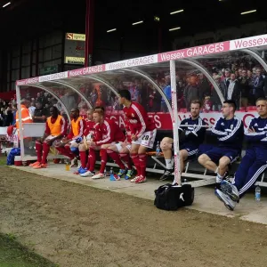 Season 13-14 Poster Print Collection: Bristol City V Colchester United