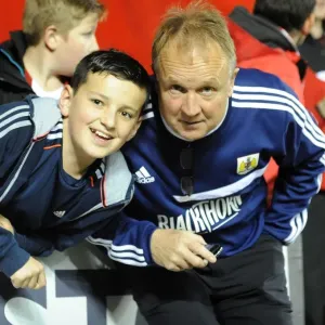 Sean O'Driscoll and Young Fan: A Moment of Connection at Ashton Gate - Bristol City vs Brentford (2013)
