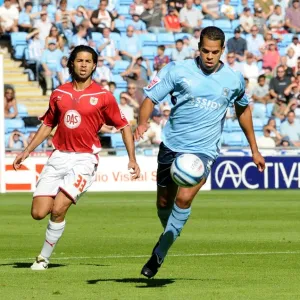 Season 09-10 Football Showdown: A Memorable Clash - Bristol City vs Coventry City: The Epic Encounter between Bristol City First Team and Coventry City